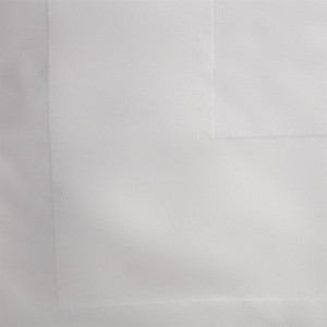 Nappe Blanche Bande De Satin - 1370 x 1780 mm - Mitre Luxury - Fourniresto