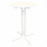 Mesa alta Limburg Blanco - 70 cm - FourniResto - Fourniresto