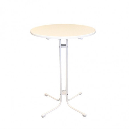 Mesa alta Limburg Blanco 80 cm - FourniResto - Fourniresto