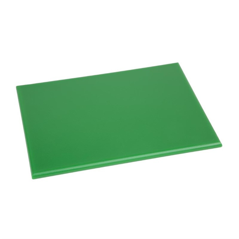 Gran tabla de cortar verde-L 600 x 450mm- Hygiplas