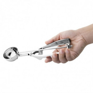 Stainless Steel 36ml Ice Cream Scoop - Vogue - Fourniresto