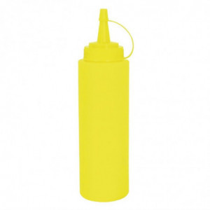 Distribuidor de salsa 340ml amarillo - Vogue - Fourniresto