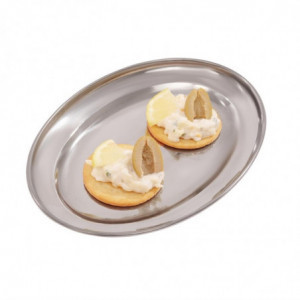 Olympia Oval Serving Dish - 200 x 150 mm - Fourniresto