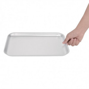 Aluminum Cooking Plate - 324 x 222 mm - Vogue