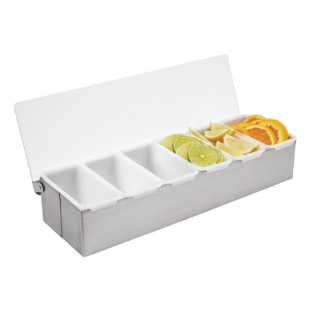 Caja de compartimentos 6x 475ml - Olympia - Fourniresto