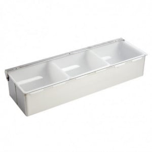 Caja de compartimentos - 3 x 950 ml - Olympia - Fourniresto