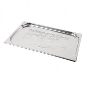 Bac Gastronorm inox perforado GN 1/1 150mm - Vogue - Fourniresto