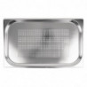 Bac Gastronorm inox perforado GN 1/1 150mm - Vogue - Fourniresto
