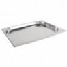 Bac Gastronorm inox GN 1/2 100mm - Vogue - Fourniresto