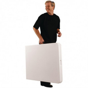 Mesa Plegable en el Centro Blanca 1,8 m - Bolero