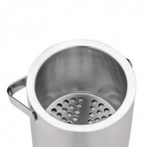 Ice bucket with tongs 1.23L - Olympia - Fourniresto