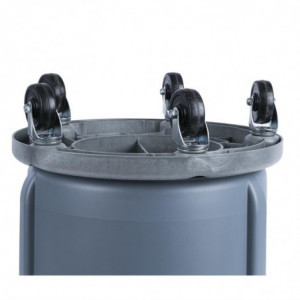 Recolector Bruto Gris - 75,7L - Rubbermaid