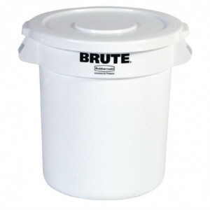 White brute collector - 37.9L - Rubbermaid