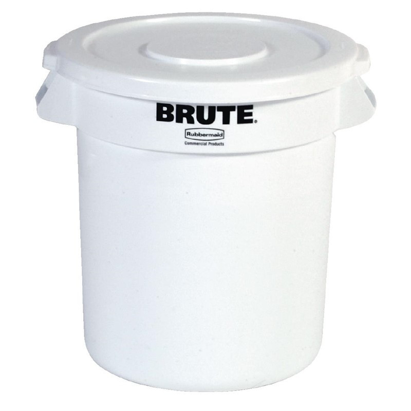 Recolector Brute Blanco - 37,9L - Rubbermaid