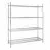 Etagère Modulaire 4 Niveaux- L 1525 x P 457mm  - Vogue