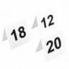 Lote de números de mesa de plástico 11-20 - Olympia - Fourniresto