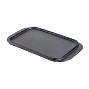 Plancha de Hierro Fundido Reversible - 482 X 260 mm - Vogue - Fourniresto