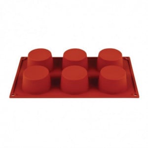 Molde 6 Muffins en Silicona Formaflex - Pavoni
