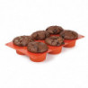 Molde 6 Muffins en Silicona Formaflex - Pavoni