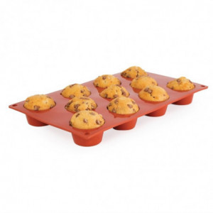 Moule 11 mini-muffins en silicone Formaflex - Pavoni - Fourniresto