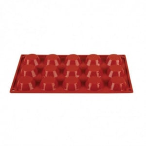 Molde 15 Tartaletas en Silicona Formaflex- Pavoni