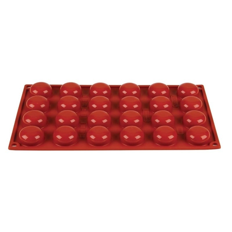 Molde 24 Pomponettes de Silicona Formaflex - Pavoni