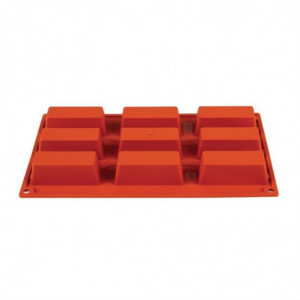 Molde 9 Pasteles en Silicona Formaflex - Pavoni