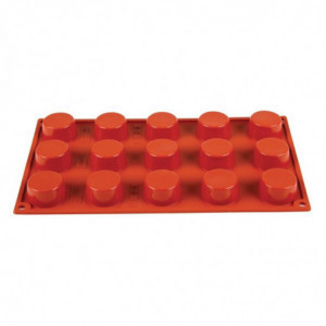 Molde 15 Petit-Fours en Silicona Formaflex - Pavoni