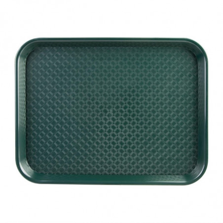 Bandeja autoservicio 415X305mm verde - Olympia KRISTALLON - Fourniresto