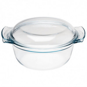 Cacerola redonda de vidrio - 3,75L - Pyrex