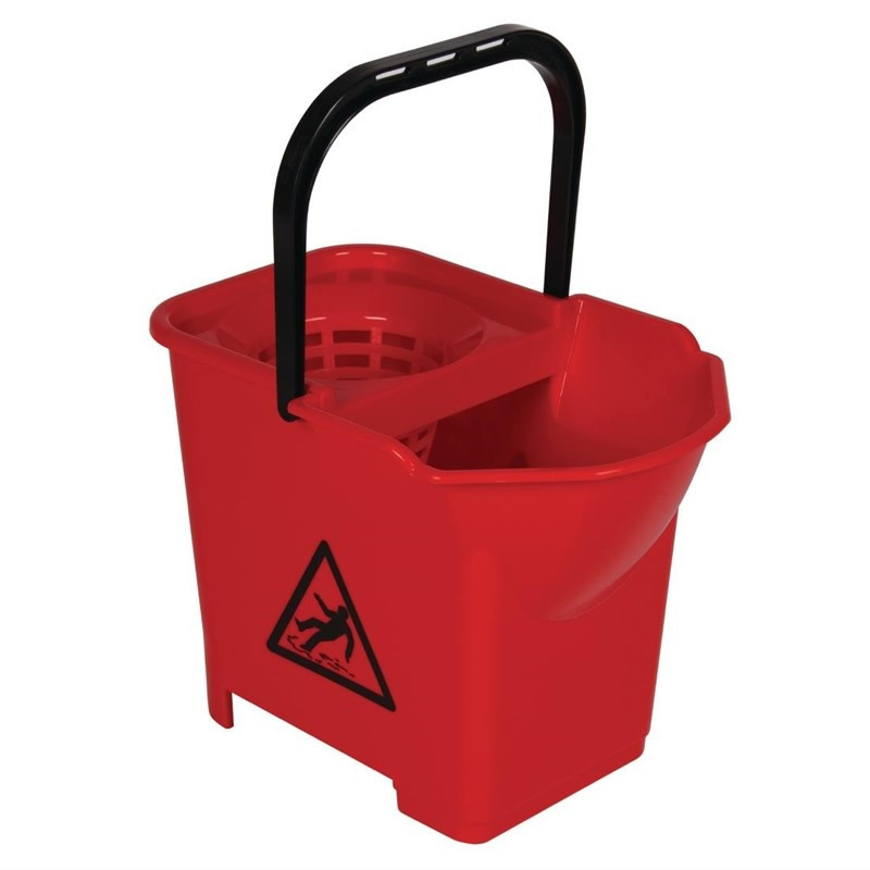 Cubo escurridor rojo 14L - Jantex - Fourniresto