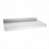 Estantería de pared de acero inoxidable - L 600 x P 300mm - Vogue