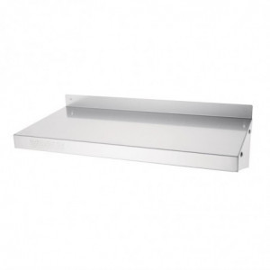 Etagère Murale en Inox- L 600 x P 300mm- Vogue