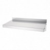 Estantería de pared de acero inoxidable - L 600 x P 300mm - Vogue