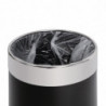 Trash can with silver border - Bolero - Fourniresto