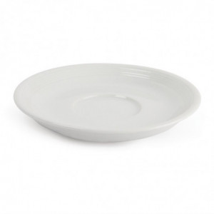 Plato para taza de té apilable Linear 20cl - Lote de 12 - Olympia - Fourniresto