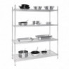 Shelf Kit 4 Levels - W 1525 x D 610 mm - Vogue