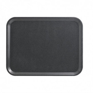 Plateau Stratifié Lisse Capri Anthracite 325Mm - Cambro - Fourniresto