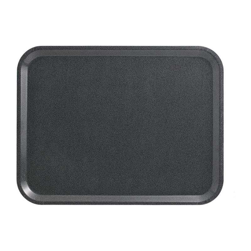 Placa Laminada Lisa Capri Antracita 325mm - Cambro - Fourniresto