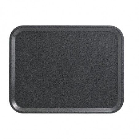 Smooth Laminate Capri Anthracite Tray 460mm - Cambro - Fourniresto