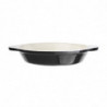 Plato de gratin redondo negro - 400 ml - Vogue