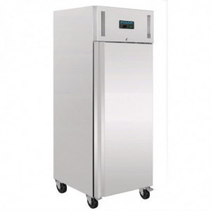 Armario frigorífico de acero inoxidable con 1 puerta - 650 L - Polar - Fourniresto