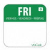 Etiquetas Solubles para Alimentos "Viernes" - Caja de 1000 - Vogue
