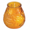 Velas venecianas Bolsius Low Boy ámbar 75 h - Lote de 12 - FourniResto - Fourniresto