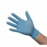 Guantes de Nitrilo sin Polvo Azules - Talla S - Lote de 100 - FourniResto - Fourniresto