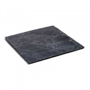Plato Cuadrado "Stone" En Melamina - 285 X 285 Mm - Lacor