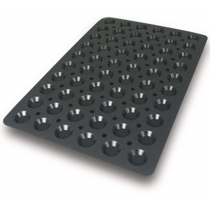 Molde de silicona para mini tartaletas - 60 piezas - Lacor