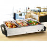 Buffet Caliente - 3 Bandejas GN 1/3 - Lacor