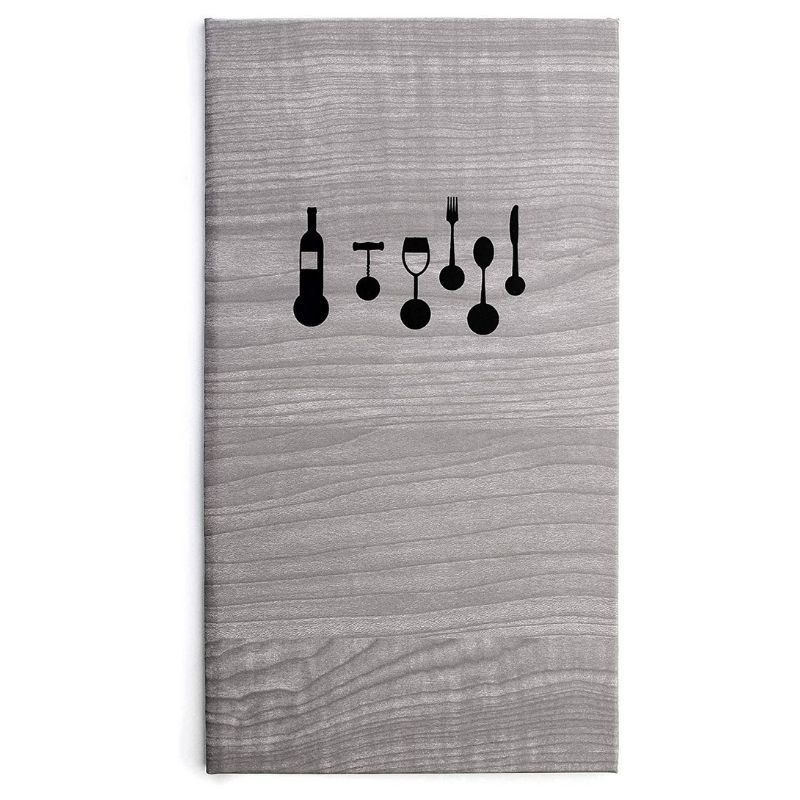 Porta tarjetas de vino Cassat de cuero - 160 x 285 mm - Lacor