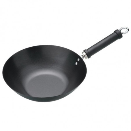 Wok Antiadherente Fondo Plano - 305 mm - Kitchen Craft - Fourniresto